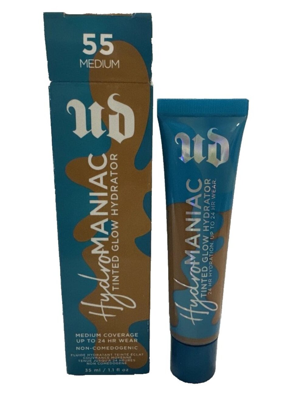 Urban Decay HydroMANIAC Tinted Glow Hydrator 55 Medium - New Sealed